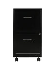 ARCHIVERO METALICO 2 GAV 16251 NEGRO SET DE 2 ARCHIVEROS