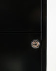 ARCHIVERO METALICO PED 2+1 17056 NEGRO SET DE 2 ARCHIVEROS