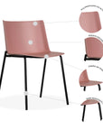 SILLA COLOMBO SET DE 4 SILLAS