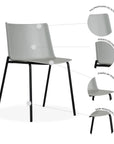 SILLA COLOMBO SET DE 4 SILLAS