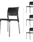 SILLA DE EXTERIOR ALESIA SET DE 4 SILLAS