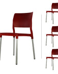 SILLA DE EXTERIOR ALESIA SET DE 4 SILLAS