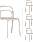 SILLA DE EXTERIOR ASTI SET DE 4 SILLAS