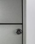 ARCHIVERO METALICO PED 2+1 17069 GRIS SET DE 2 ARCHIVEROS