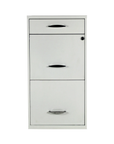ARCHIVERO METALICO PED 2+1 18871 BLANC SET DE  2 ARCHIVEROS