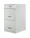 ARCHIVERO METALICO PED 2+1 18871 BLANC SET DE  2 ARCHIVEROS