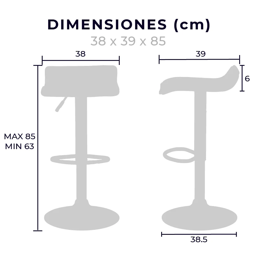 BANCO SION SET DE 2 BANCOS