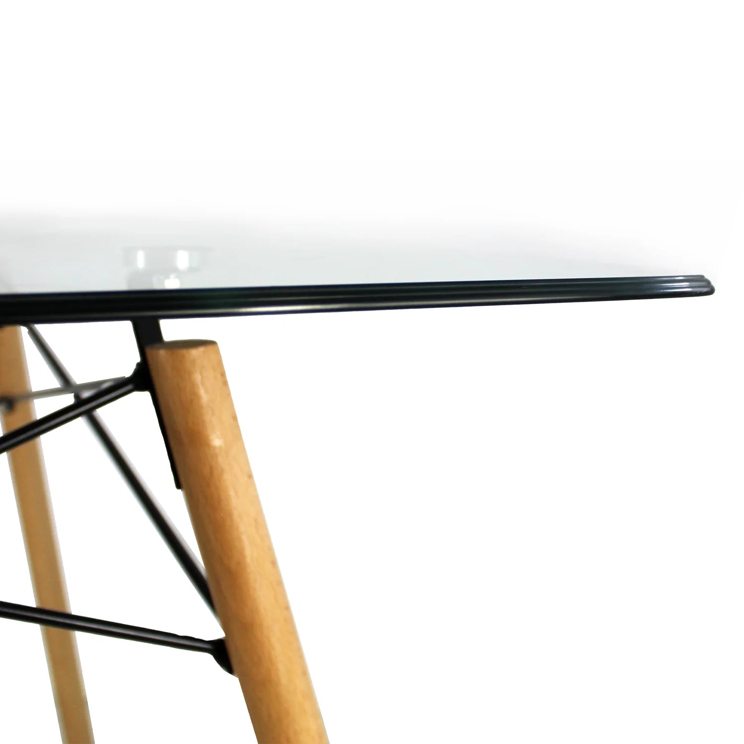 MESA OSLO CRISTAL RECTANGULAR MOB-T5 SET DE 2 MESAS DE CRISTAL