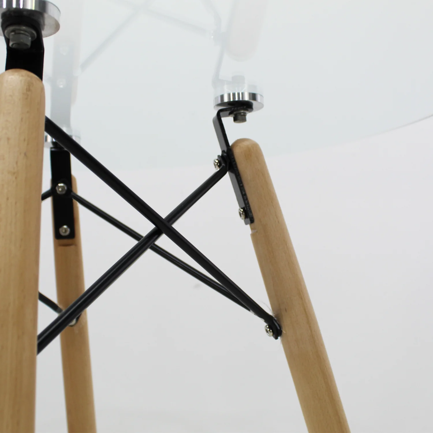 MESA OSLO CRISTAL 80 MOB-T8 SET DE 2 MESAS DE CRISTAL