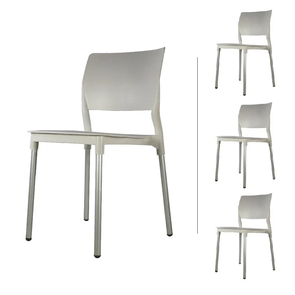 SILLA DE EXTERIOR ALESIA SET DE 4 SILLAS