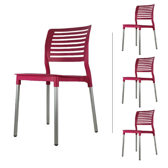 SILLA DE EXTERIOR GALERI SET DE 4 SILLAS