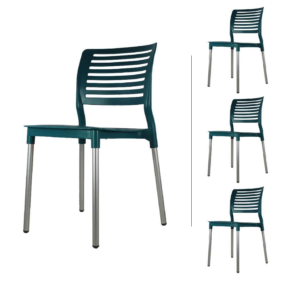 SILLA DE EXTERIOR GALERI SET DE 4 SILLAS