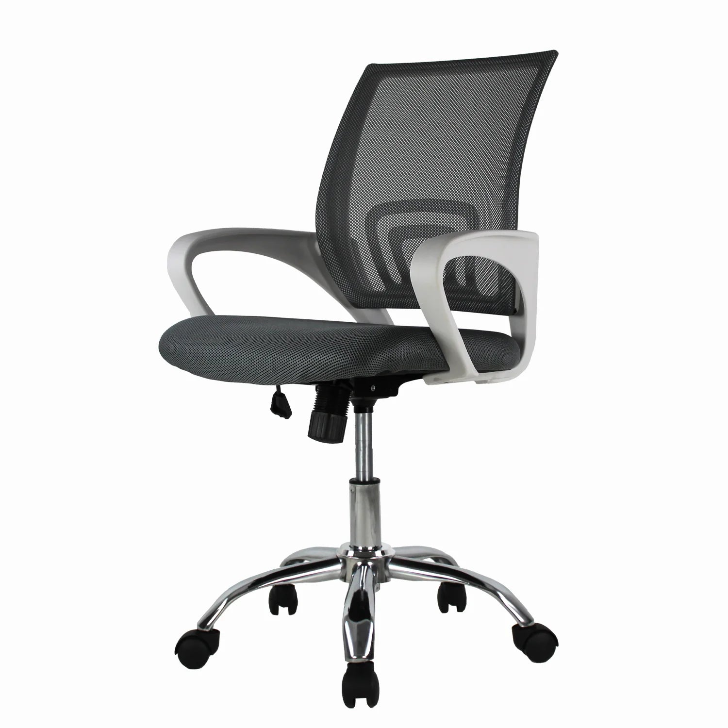 SILLA SECRETARIAL JM-107W MESH GRIS SET DE 3 SILLAS