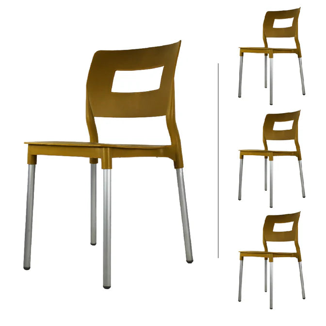 SILLA DE EXTERIOR VALENIA SET DE 4 SILLAS