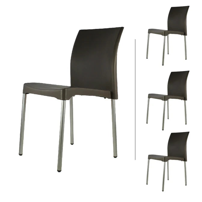 SILLA DE EXTERIOR VIVANTI SET DE 4 SILLAS